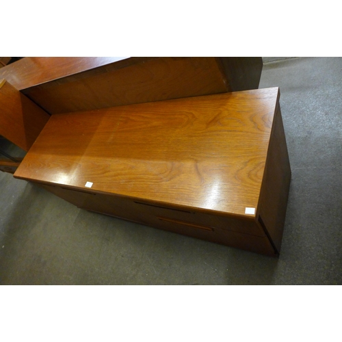 89 - A teak lowboard