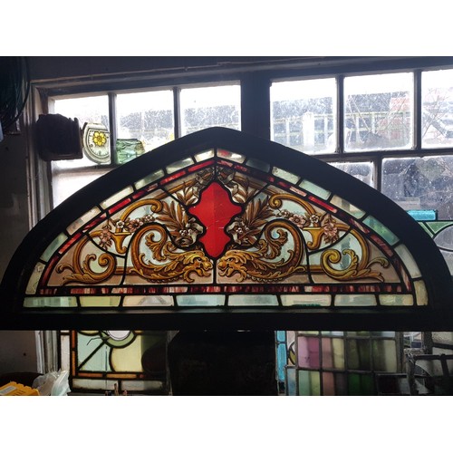 412 - A Victorian stained glass window