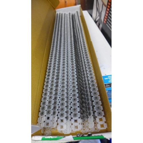 2129 - 5 Boxes (approx. 5,000) collated drywall screws, 3.9 x 35mm (OPT 2)