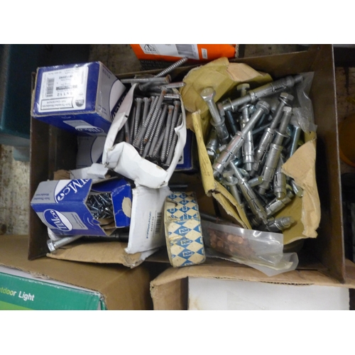 2154 - Box of screws & bolts