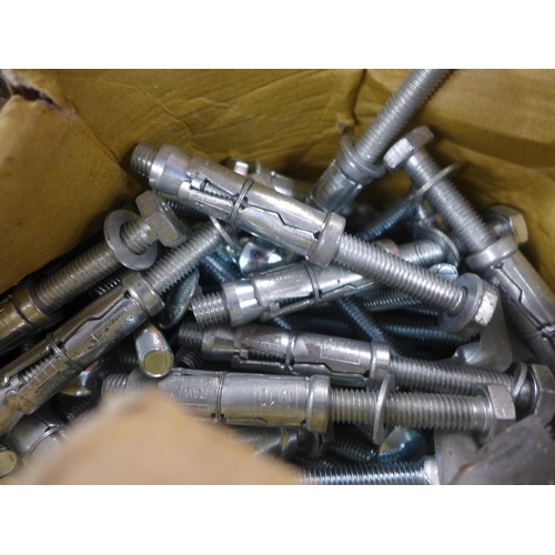 2154 - Box of screws & bolts