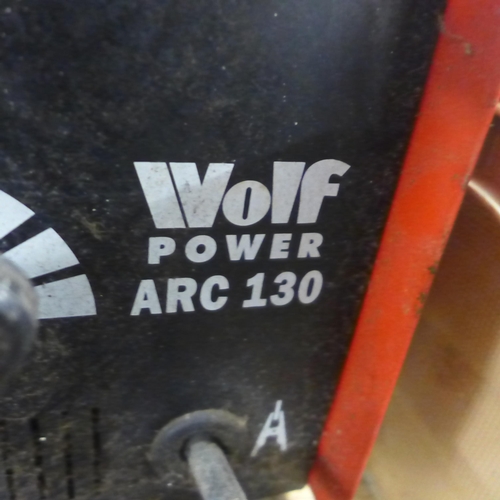 2161 - Wolf Power arc welder 130 - W