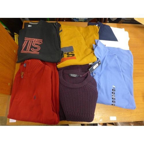 2187 - Tommy Hilfiger, Levi & Ralph Lauren polo shirts & jumper