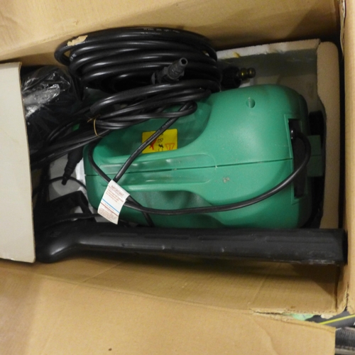 2212 - Challenge high pressure washer with hose - boxed