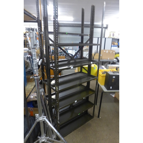 2223 - 2 Bays of steel racking