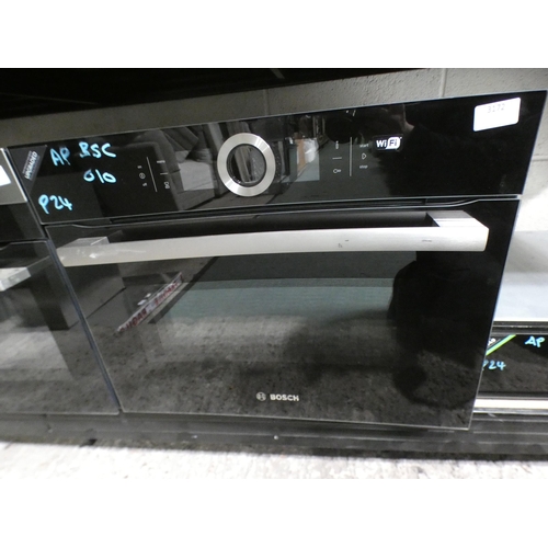 3035 - Bosch Serie 8 Built in Compact Oven & Microwave  * This lot is subject to VAT