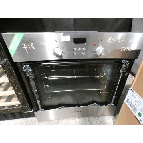 3036 - Bosch Fan Oven - Stainless Steel model no HBN531E2B, original RRP £299.16 inc. VAT * This lot is sub... 