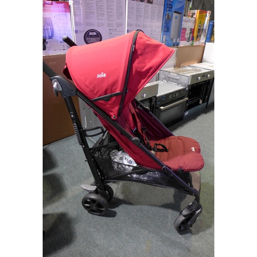 3037 - Joie Brisk Stroller - Cherry     (244-382)  * This Lot Is Subject To Vat