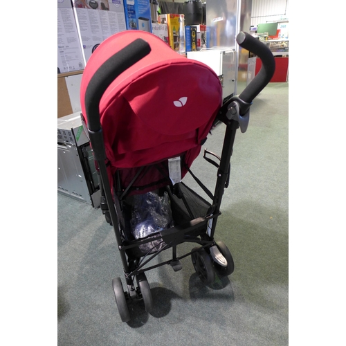 3037 - Joie Brisk Stroller - Cherry     (244-382)  * This Lot Is Subject To Vat