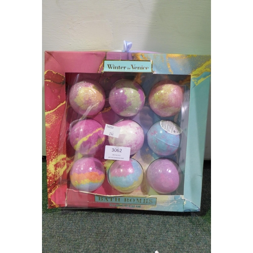 3062 - Wiv Bath Bomb Set  And So Long Hot Water Bottle 72Cm Long  2 Litre      (244-252,282)  * This Lot Is... 