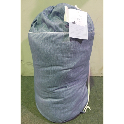 3071 - Night Owl Double Duvet   (244-388)  * This Lot Is Subject To Vat