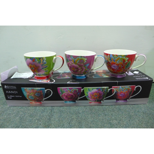 3075 - Hanoi Mugs (Set of three) (244-373)  * This Lot Is Subject To Vat