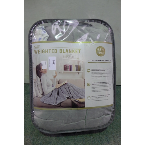 3081 - Weighted Blanket    48 X 72   (244-397)  * This Lot Is Subject To Vat