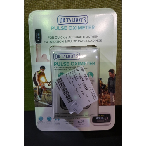 3108 - Dr. Talbot's Oximeter Oxygen and Pulse (243-228) * This lot is subject to VAT