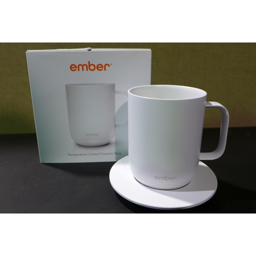 3128 - Ember White Ceramic Mug  (244-365)  * This Lot Is Subject To Vat