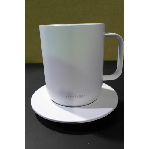 3128 - Ember White Ceramic Mug  (244-365)  * This Lot Is Subject To Vat