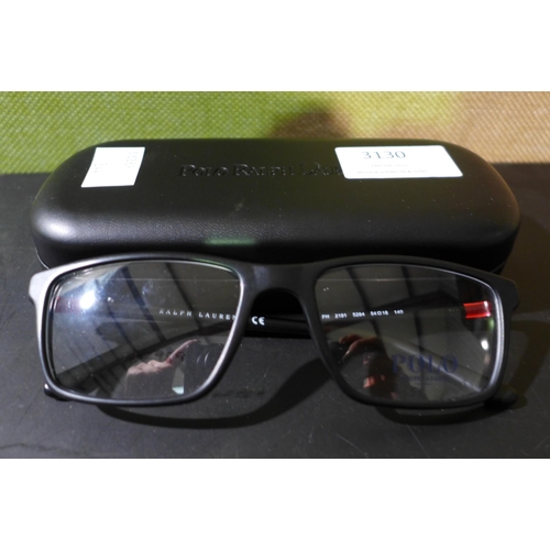 3130 - Polo Ph2191 5284 54X18 V Black Plastic Frames(244-326)  * This Lot Is Subject To Vat