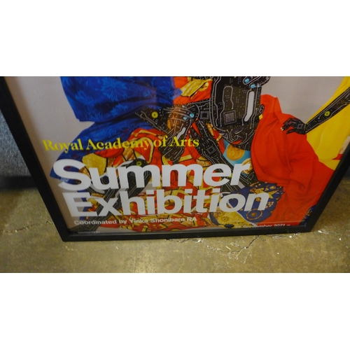 1564 - A Royal Academy Exhibition poster, Summer Exhibition, framed