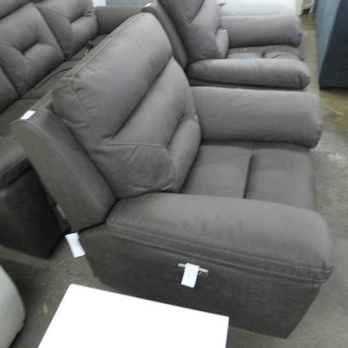 1605 - Fabric Power Recliner  - Kuka, Original Rrp £499.91 + Vat  ( 4085-1)* This Lot Is Subject To Vat