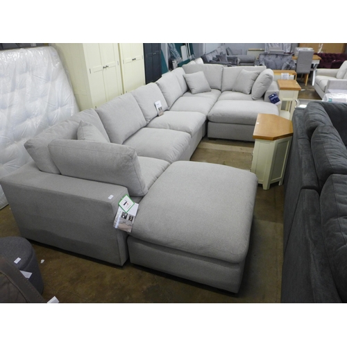 1608 - Lowell eight piece Modular  Sectional sofa, Original Rrp £2416.66 + Vat    ( 4085-8)* This Lot Is Su... 