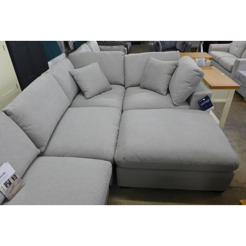 1608 - Lowell eight piece Modular  Sectional sofa, Original Rrp £2416.66 + Vat    ( 4085-8)* This Lot Is Su... 