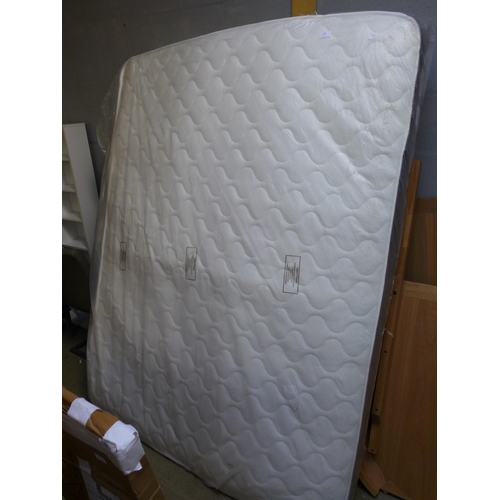 1634 - A white sprung mattress (original RRP £117.99) * this lot is subject to VAT