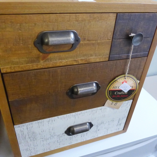 1714 - An Heirloom three drawer chest *This lot is subject to VAT