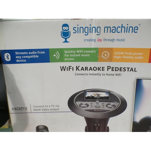 3334 - Singing Machine Ism1080 Portable Karaoke, Original Rrp £194.99 (244-63)  * This Lot Is Subject To Va... 