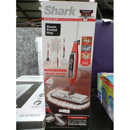 3357 - Shark Steam Mop  , Origianl Rrp £109.99 + Vat       (244-126)  * This Lot Is Subject To Vat