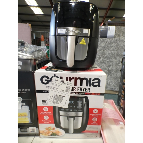 3376 - Gourmia Air Fryer (244-89)  * This Lot Is Subject To Vat