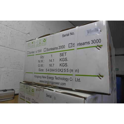 2236 - KLNE Sunetams 3000 photovoltaic inverter - boxed - sealed & unused  *This lot is subject to VAT