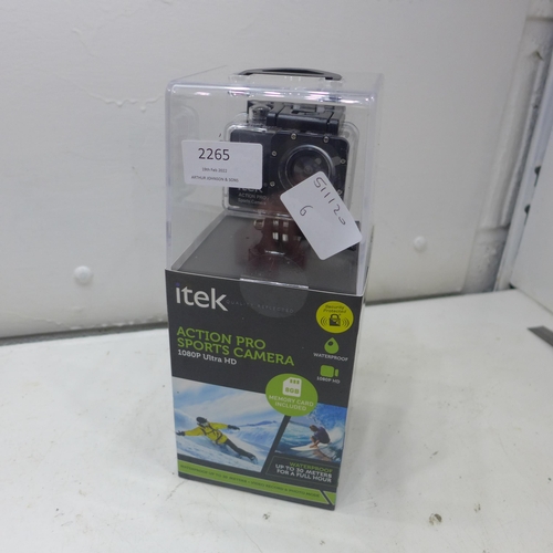 2265 - iTek ActionPro 1080p HD camera - sealed - unused - W