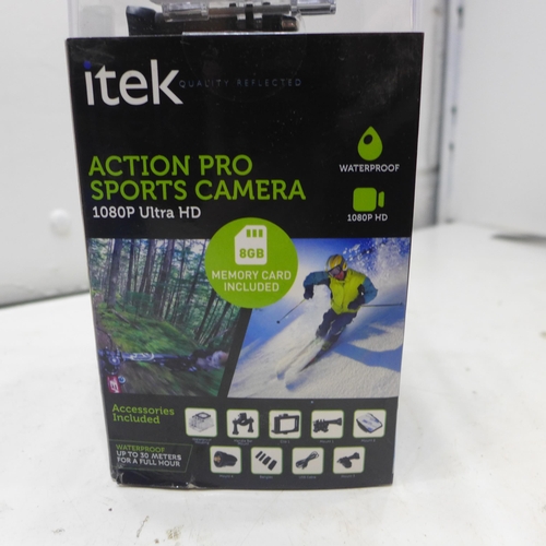 2266 - iTek ActionPro 1080p HD camera - sealed - unused - W