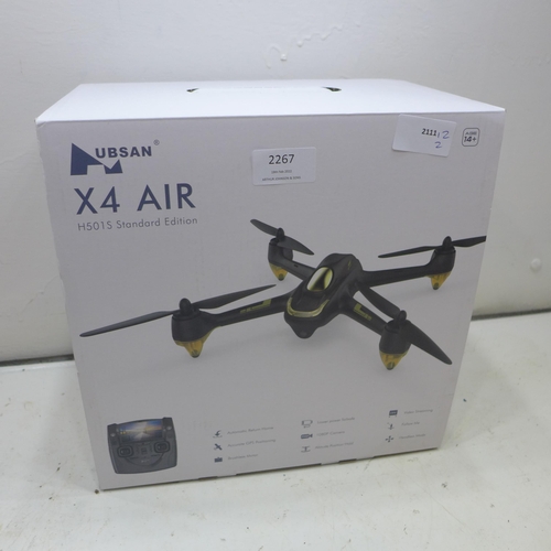 2267 - An Ubsan X4 Air, H501S Standard Edition drone, boxed