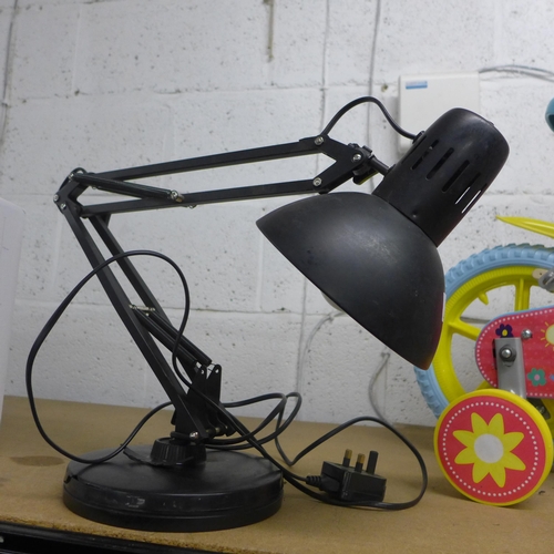 2268 - Unilux anglepoise style lamp - W