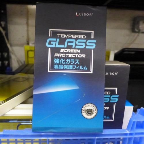 2271 - 30 Baseus iPhone 12/12Pro clear cases & 30 Luibor tempered glass iPhone 12/12Pro screen protectors