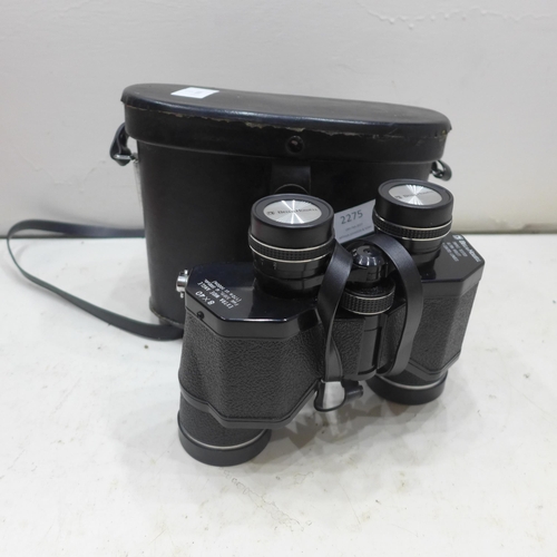 2275 - A pair of Bell & Howell binoculars, cased