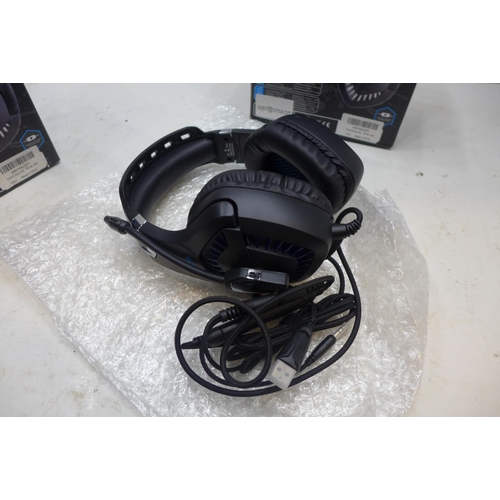 2281 - 2 K1B Pro high performance gaming headsets boxed