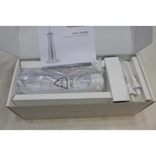 2285 - Mornwell rechargeable oral irrigator (model : D50WS) - unused in box