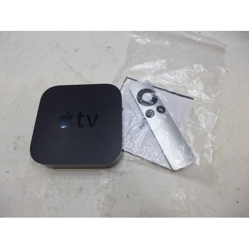 2300 - Apple TV set top box with remote