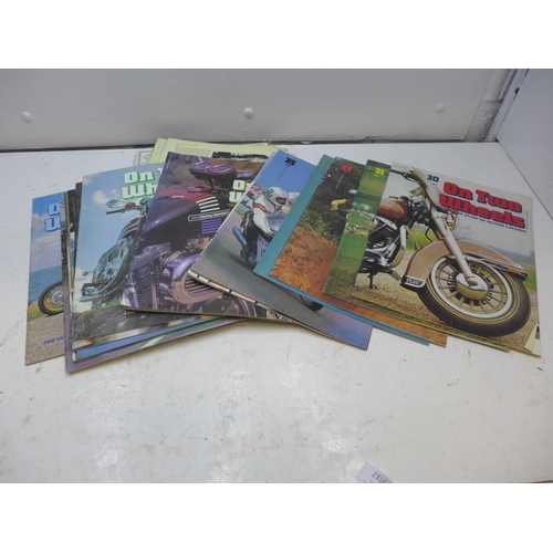 2316 - Approx. 30 motorbike magazines