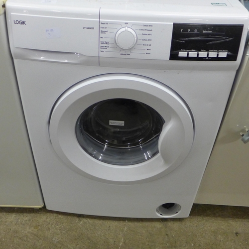 2370 - Logik 9kg washing machine - unused