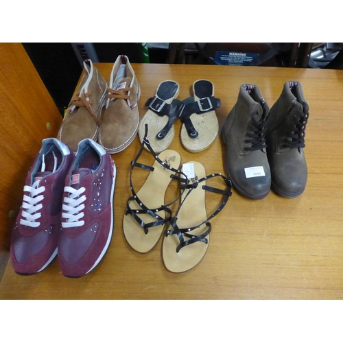 2405 - 5 Pairs of genuine leather Polo Association shoes in assorted styles