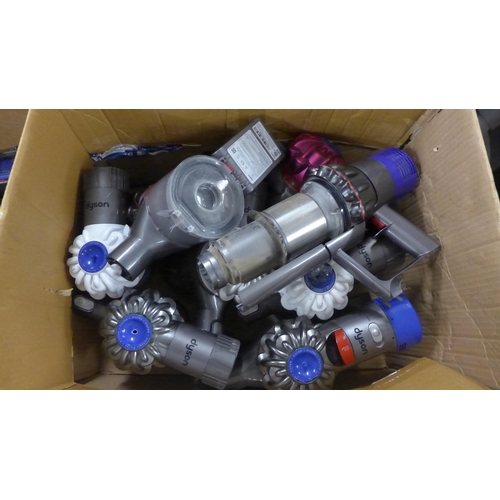 2432 - 3 Boxes of cordless Dyson spare parts