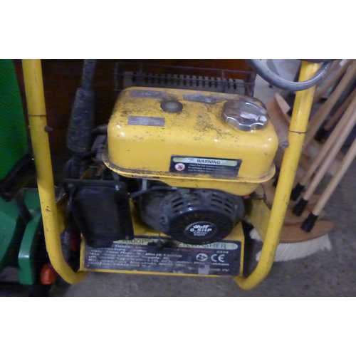 2436 - Wolf petrol pressure washer with lance