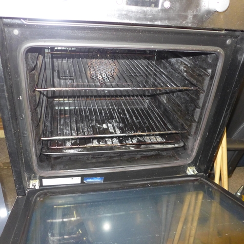 2443 - Beko stainless steel integrated oven