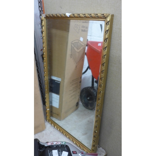 2493 - Gilt framed mirror