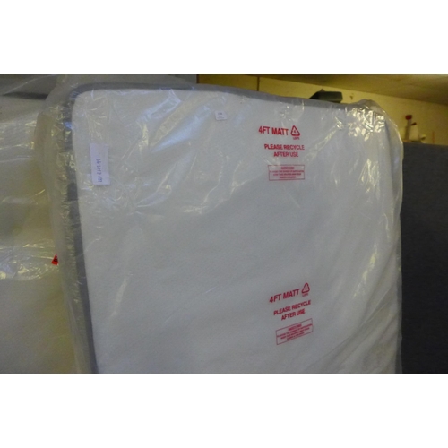 1756 - A Kincanon wool memory foam ¾ size mattress (original RRP £150) * this lot is subject to VAT