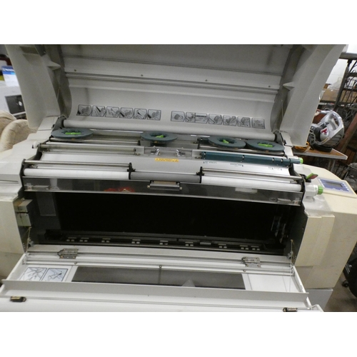 2058 - Xerox Colorgrafx X2 industrial inkjet large format printer with spare ink, cables (full set up) - st... 