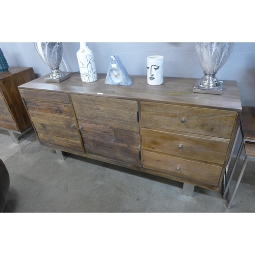 1326 - A railway sleeper sideboard